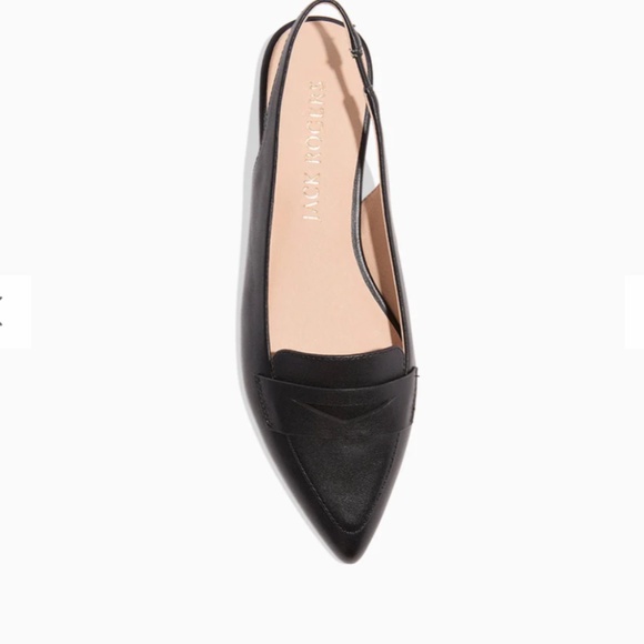 Jack Rogers Slingback Leather shoes NIB size 8.5 - Picture 3 of 6